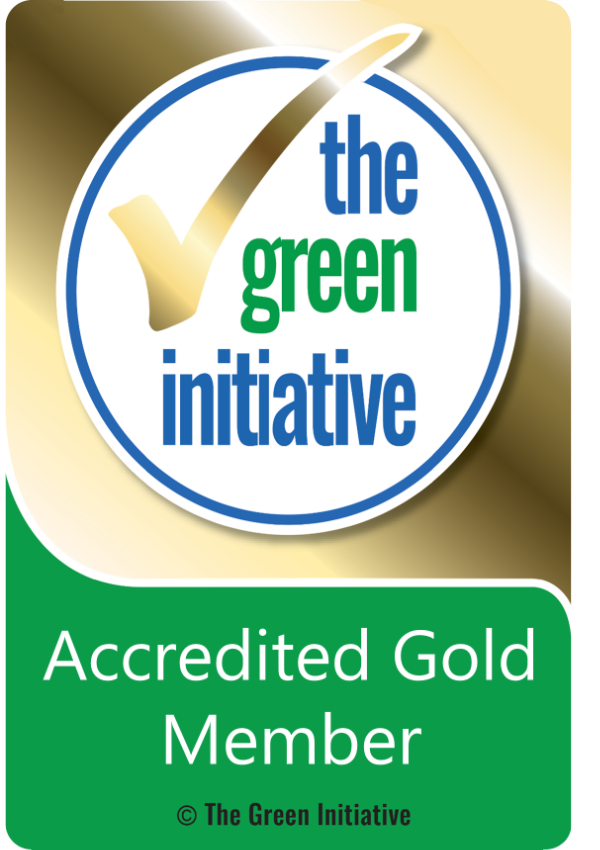 The Green Initiative Accredited Gold Member Logo