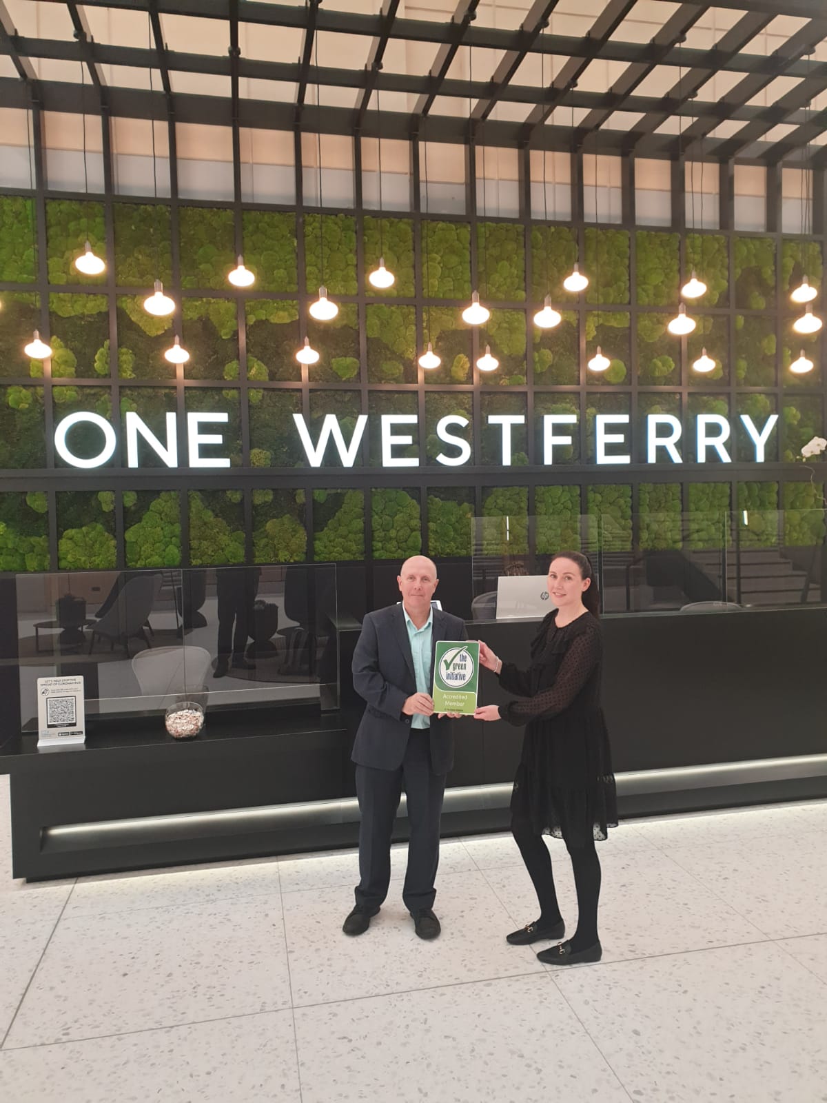 One Westferry Join The Green Initiative