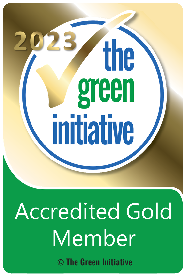 The Green Initiative - Accredited Gold Member 2023